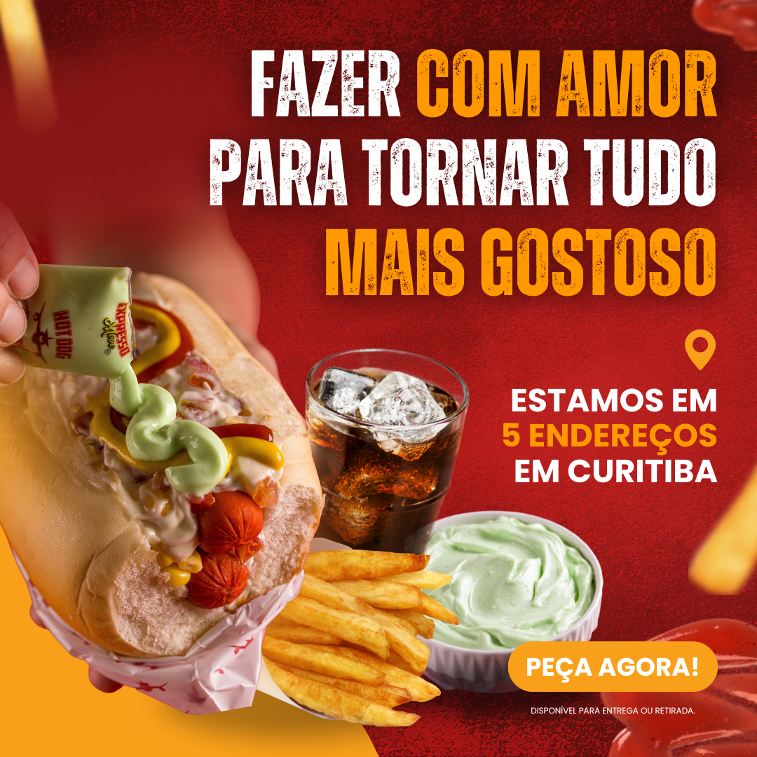 Banner Mobile Site Hot Dog Expresso Move